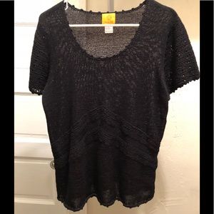 Woman’s see through sweater